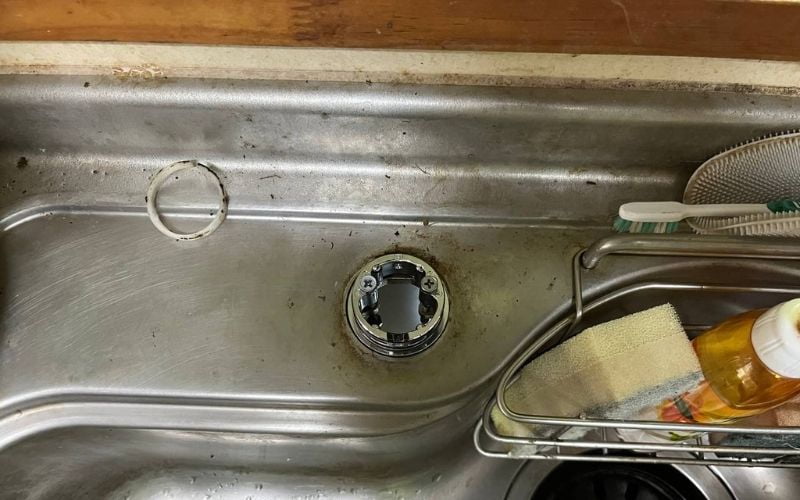 【キッチンの水漏れ】部品交換による水漏れを解決！