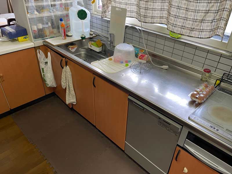 福岡県春日市でのキッチン下の排水管の詰まりを高圧洗浄で解決