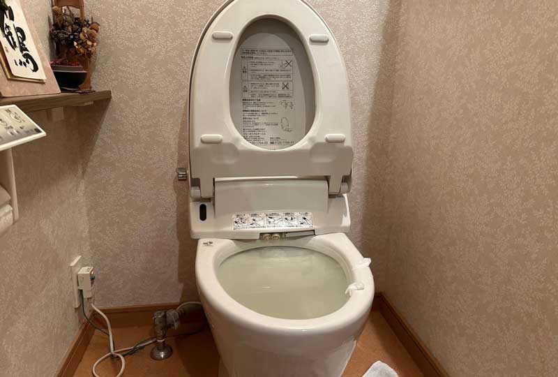 福岡県中間市でのトイレの詰まりでお伺い致しました。